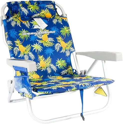 Vista 3 de Tommy Bahama 2016 Silla Mochila Hielera con Bolsa para Almacenamiento y Barra de Toalla