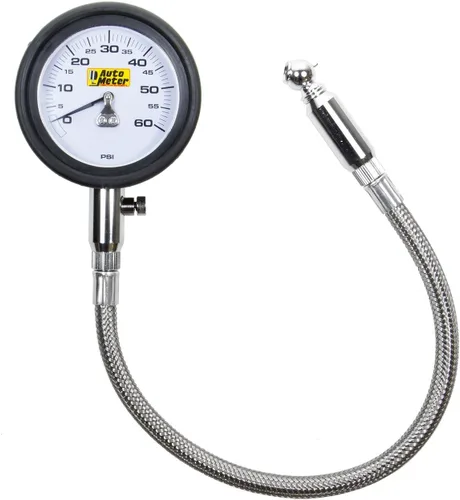 Vista 2 de Indicador Auto Meter 2160 NASCAR de presión de aire de llanta
