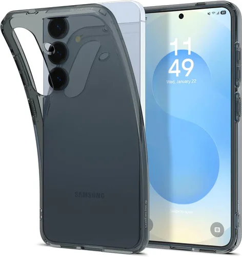 Vista 11 de Spigen Liquid Crystal para Galaxy S24 (2024) [Protección de Grado Militar] - Transparente