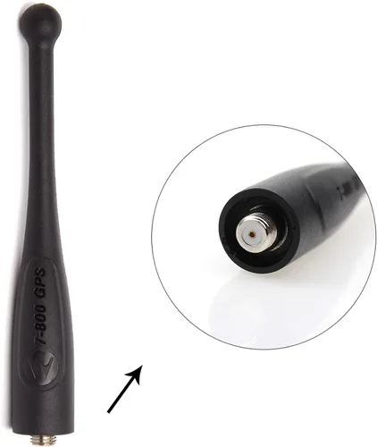 Vista 3 de Motorola APX 6000 - Antena corta compatible con APX 4000/7000, 764-870 MHz, GPS, NAR6595A (paquete de 1)