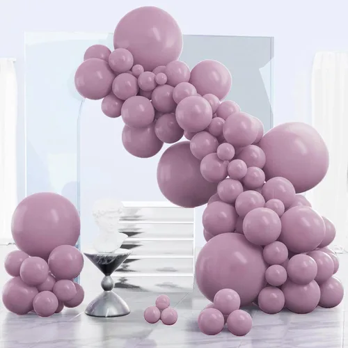 Vista 61 de PartyWoo - Globos nude de 140 piezas en diferentes tamaños de 18, 12, 10, 5 pulgadas, kit de arco de globos de color neutro y melocotón estilo boho
