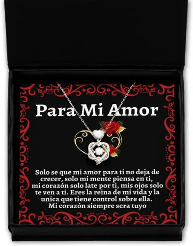 Vista 9 de Para la mejor novia, regalo para prometida, collar de mujer