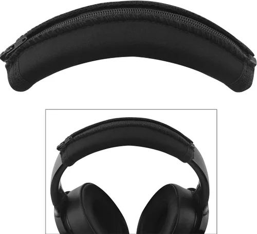 Vista 4 de Geekria Almohadilla para auriculares y diadema compatible con Skullcandy Crusher Wireless, Crusher Evo Wireless, auriculares Hesh 3, fácil