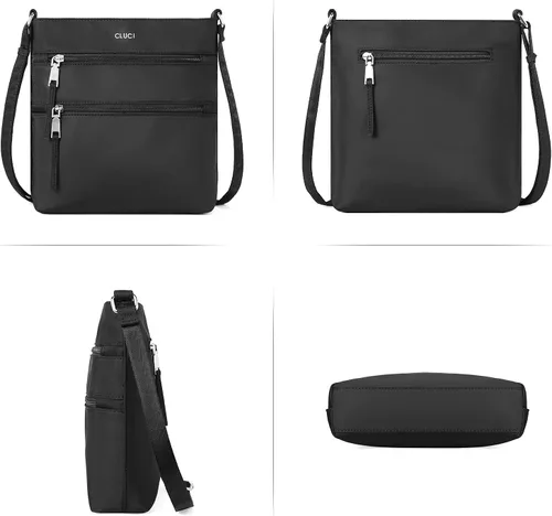 Vista 5 de Crossbody Purses for Women, Medium Size Zipper Pocket Adjustable Strap, Soft Leather Women's Shoulder Handbags