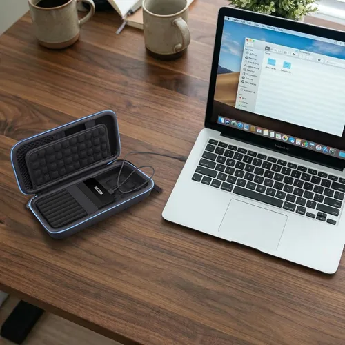 Vista 9 de Estuche de transporte duro compatible con YOTUO portátil disco duro externo de almacenamiento de expansión HDD móvil