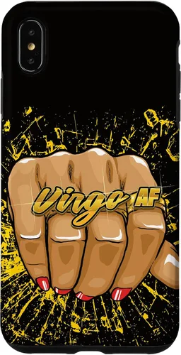 Vista 11 de iPhone 13 Pro Max Virgo AF - Anillo de astrología de cumpleaños para mujer, signo del zodiaco, funda Virgo
