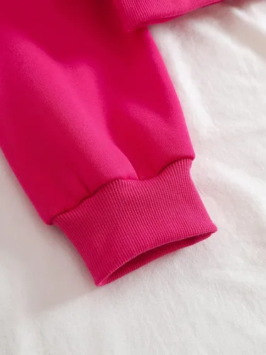 Vista 4 de Verdusa Conjunto de sudadera con capucha y pantalones cortos de 2 piezas para mujer