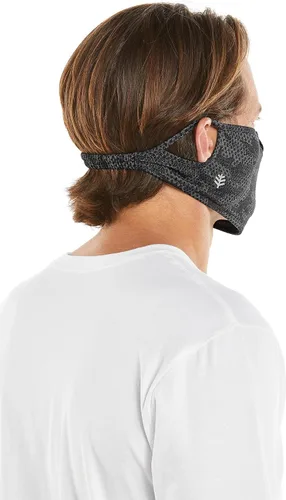 Vista 4 de Coolibar Máscara UV Blackburn UPF 50 para hombre y mujer protección solar