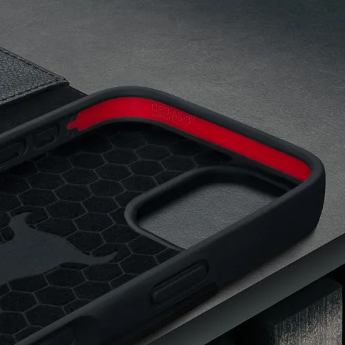 Vista 6 de TORRO Funda de cuero compatible con iPhone 17 de 6.3 pulgadas 2025, funda de piel prémium con función atril y ranuras para tarjetas