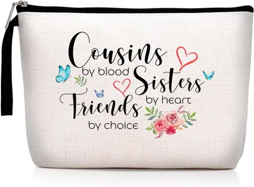 Vista 18 de Hanamiya Na Regalos de compromiso para mujeres, bolsa de maquillaje divertida para tejer, regalo de ganchillo Multicolor0040