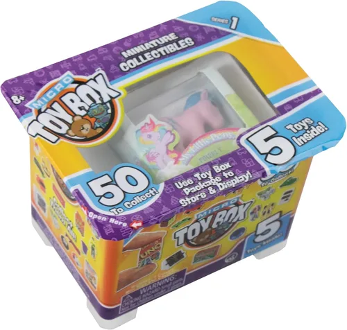 Vista 2 de Caja de microjuguetes más pequeña del mundo serie 1 mini coleccionable