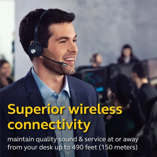 Vista 3 de Jabra Engage 75 audífonos inalámbricos profesionales, de comunicaciones unificadas