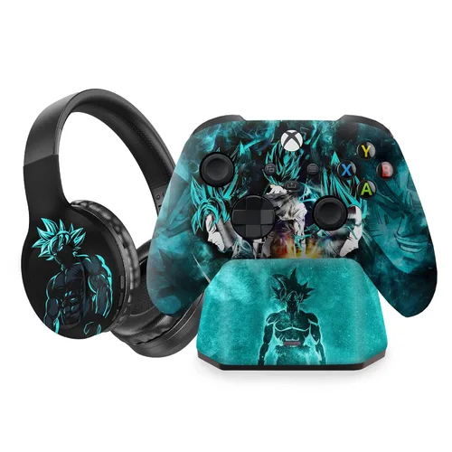 Vista 20 de Vennom Original X-box Modded Controller Wireless and Stand Compatible with X-box One Series X- Customized in USA with Advanced HydroDip Print