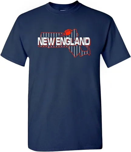 Vista 7 de Xtreme Apparrel Camiseta para hombre Team Field Map para aficionados al fútbol Dallas - Camisa azul marino
