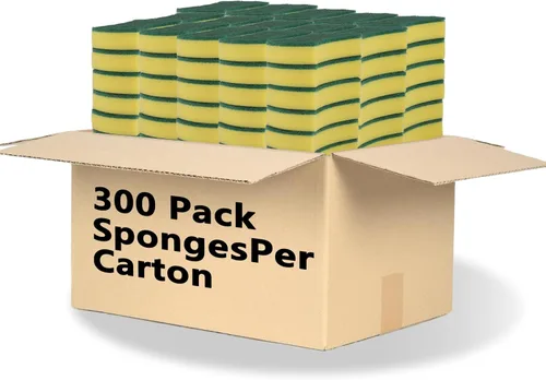 Vista 8 de Esponjas de limpieza de cocina,Paquete de 24 Eco Anti-Scratch para platos,Esponjas para fregar