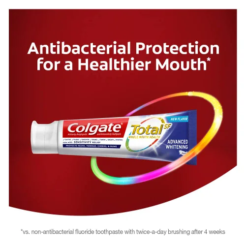 Vista 5 de Colgate - Pasta de dientes Total Whitening (blanqueamiento total), NA