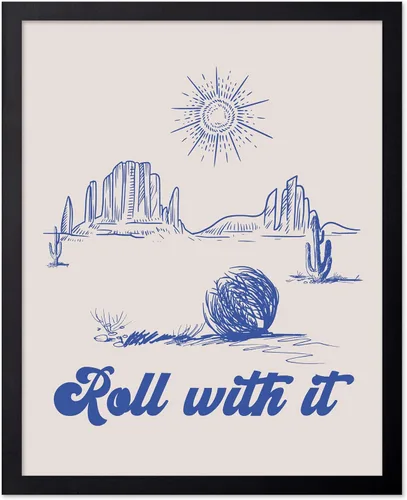 Vista 72 de Poster Master Póster de You've Yeed Your Last Haw, estampado retro de vaquero azul, arte occidental, arte moderno, arte del salvaje oeste, regalo