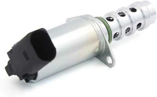 Vista 4 de uxcell Control de aceite VVT válvula variable válvula solenoide de sincronización para Audi A3 4 puertas 2006-2008 A4 2005-2009 para VW GTI Golf R