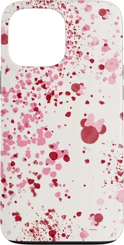 Vista 24 de Disney Minnie Mouse Head Ears - Carcasa para iPhone 17, diseño abstracto de salpicaduras
