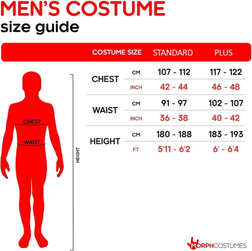 Vista 5 de Morph Mens Brown Roman Armor Gladiator Adults Roman Costume Roman Soldier Costume Adult
