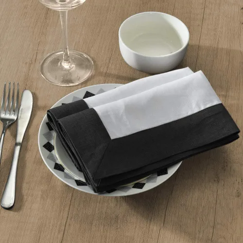 Vista 10 de Simple&Opulence Servilletas de lino 100% – (paquete de 4) – Premium (borde de puntada), reutilizables, lavables, duraderas, uso diario para cenas
