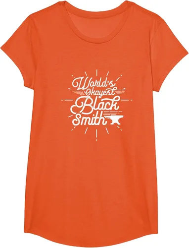 Vista 3 de Blacksmith Blacksmithing Forge Metalsmith Forging T-Shirt Asphalt Grey
