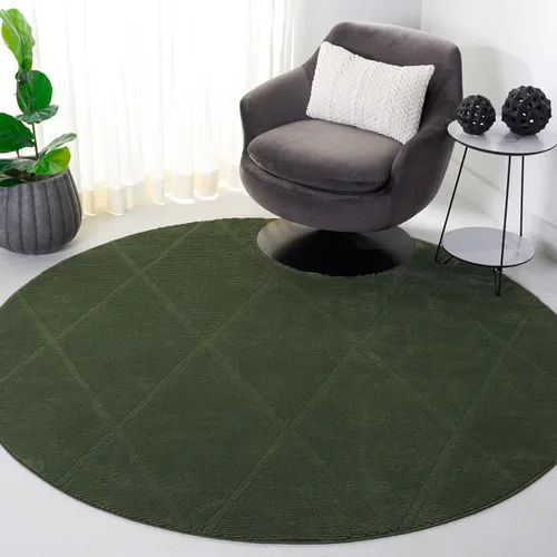 Vista 23 de SAFAVIEH - Alfombra de colección Revive, 9' x 12', beige, diseño enrejado, no se desprende y de fácil cuidado, ideal para áreas de alto tráfico