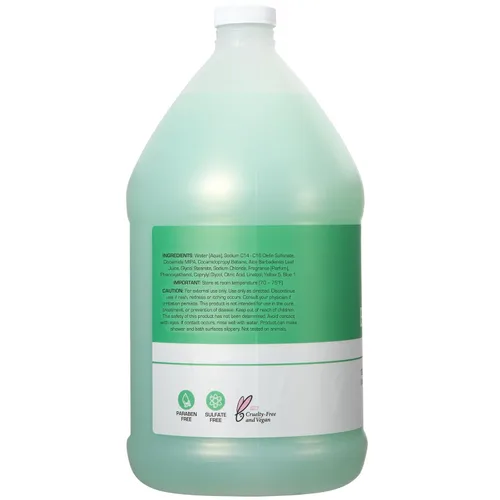 Vista 3 de Ginger Lily Farms Club & Fitness Gel de Ducha Corporal Nutritivo, 100% Vegano y Libre de Crueldad, Gel de Baño y Ducha para Hombres y Mujeres, Aroma