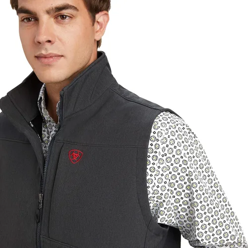 Vista 4 de ARIAT Chaleco Softshell con logotipo 2.0 para hombre