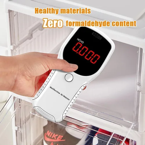 Vista 7 de GUDEMAY Caja de almacenamiento de zapatos con tapa frontal, sin montaje, apilable, organizador de zapatos con puerta transparente, estante