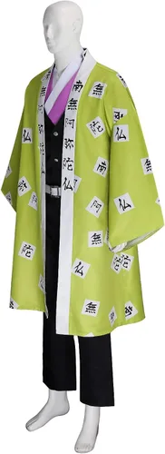 Vista 5 de Disfraz de anime para cosplay de Himejima Gyoumei conjunto completo de disfraz