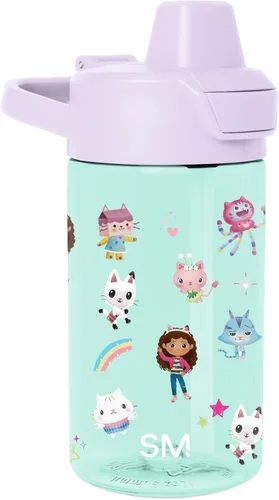 Vista 10 de Simple Modern Marvel Spiderman - Botella de agua Summit de plástico Tritan para niños, taza sin BPA de 12 onzas con tapa cubierta con popote a