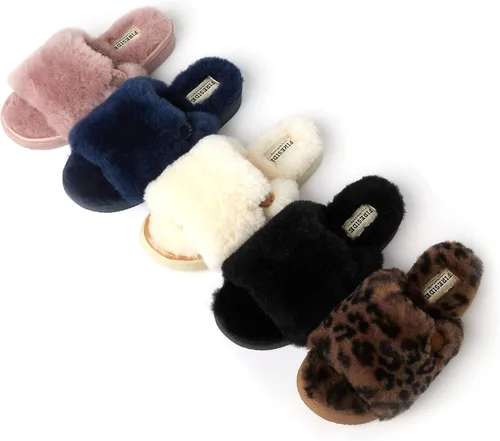Vista 2 de Dearfoams Fireside Cairns - Sandalias fáciles de poner y quitar para mujer