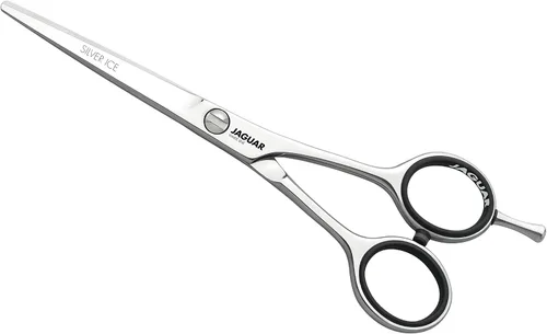 Vista 7 de Jaguar Tijeras White Line Silver Ice 6" Profesional, Ergonómico, Corte de Pelo de Acero, Recorte