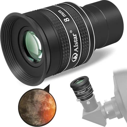 Vista 9 de alstar 1.25" 2,5 mm 58-degree Planetario – Ocular para telescopio