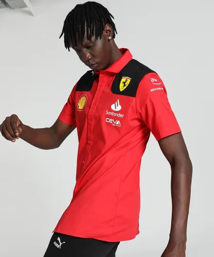 Vista 2 de Scuderia Ferrari - Camiseta Team 2023 - Hombre - Rojo - Talla: M