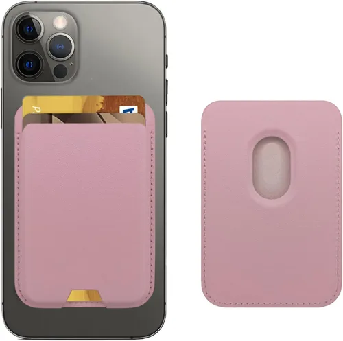 Vista 19 de Cartera magnética iLodn compatible con MagSafe para iPhone 17 16 15 14 13 12 Pro Max Air Plus, tarjetero Mag 3 Safe adhesivo para accesorios