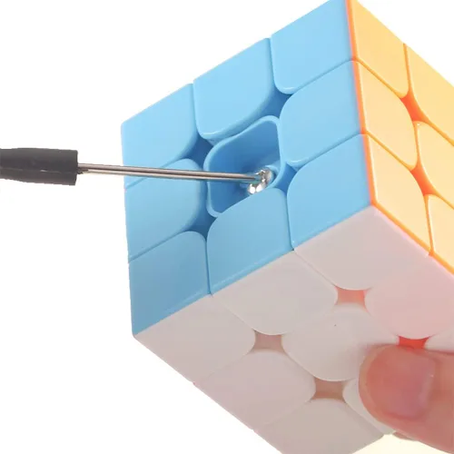 Vista 3 de Cubo de velocidad 3x3 Cubo mágico 3x3x3 (2.205 in) rompecabezas educativos juguetes para niños y adultos