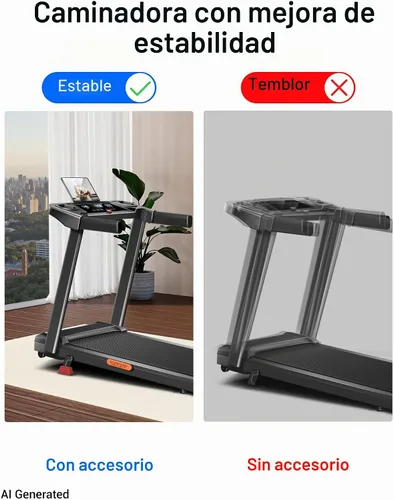 Vista 5 de Cintas de correr inclinadas 15% plegables para el hogar, 12 modos automáticos Cinta de correr con asa, cinta de correr silenciosa de 3.0 HP, tres