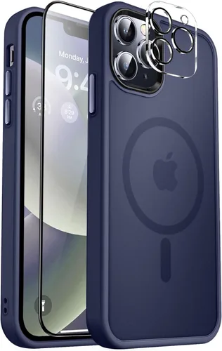 Vista 87 de MOCCA - Funda magnética resistente para iPhone XR de 6.1 pulgadas, compatible con MagSafe, funda con protección contra caídas de grado militar