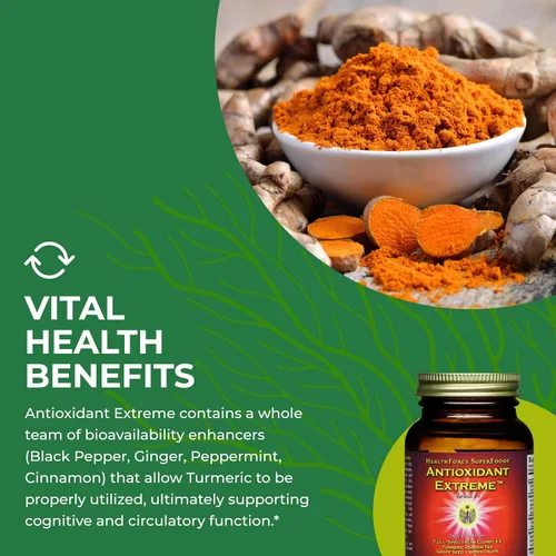 Vista 6 de HEALTHFORCE SUPERFOODS Antioxidant Extreme - 60 Cápsulas Veganas