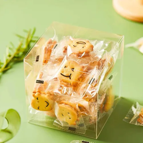 Vista 6 de XP-ART 30 PCS Cajas de Regalo Transparentes, 4 x 4 x 4 pulgadas, Cajas de Regalo Transparentes de Plástico para Bodas, Cumpleaños, Pascua, Día
