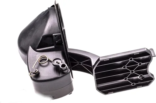 Vista 3 de Tapa de puerta de combustible, con bisagra, OEM, para Ford F-150 2009-2014 (compatible con 2009-2014)