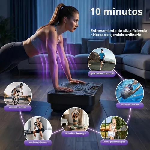 Vista 3 de Homesy Vibration Plate Exercise Machine Shake Plate for Lymphatic Drainage