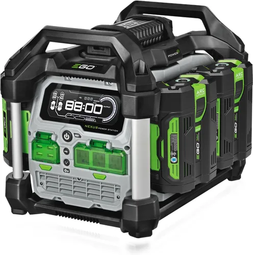 Vista 14 de EGO POWER+ Estación de energía portátil, 3000 W, alimentada por batería, generador inversor para el hogar y al aire libre, incluye (2)