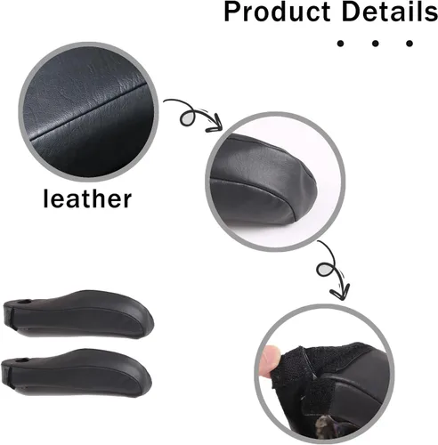 Vista 7 de Fundas para reposabrazos de asiento de coche para Honda Pilot 2019-2022/ Ridgeline 2017-2023/ Passport 2019-2023, Protector de reposabrazos