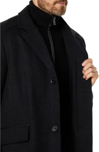 Vista 3 de Cole Haan Men's Classic Wool Long Twill Coat