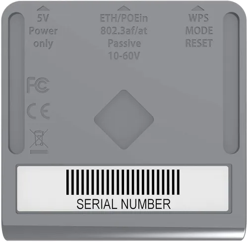 Vista 4 de MikroTik RouterBoard RBmAPL-2nD 2GHz mAP Lite Access Point Wireless Systems 802.11bgn 2x2, PoE en, 10/100 Puertos Ethernet: 1, ganancia de antena