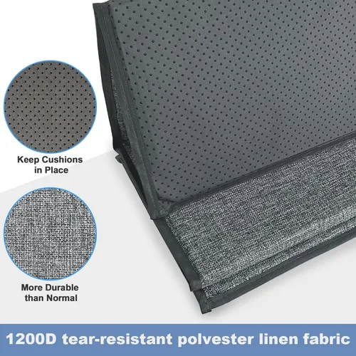 Vista 6 de Soporte para Cojín de Sofá para Asiento Flácido - Protector para Sofá, Tablero de Inserción para Cojines Flácidos, Piezas de Reemplazo para Sofás