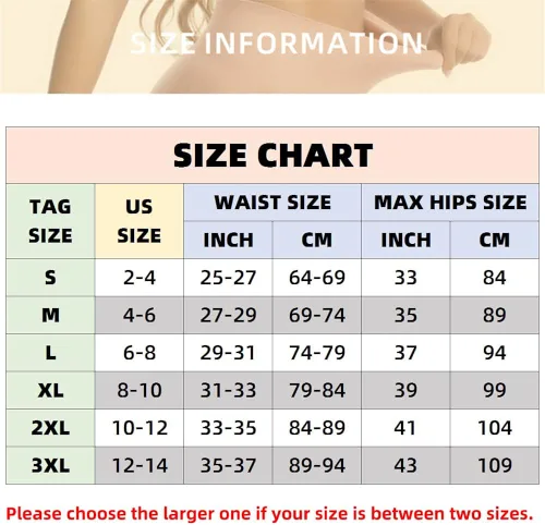 Vista 6 de WEICHENS Bragas postizas para mujer con levantamiento de glúteos con control acolchado realzador de cadera ropa interior moldeadora a